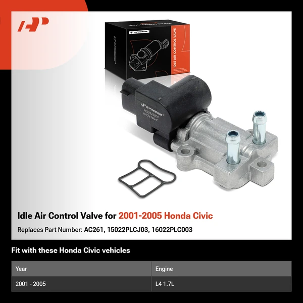 Idle Air Control Valve for 2001-2005 Honda Civic