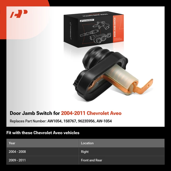 Door Jamb Switch for 2004-2011 Chevrolet Aveo