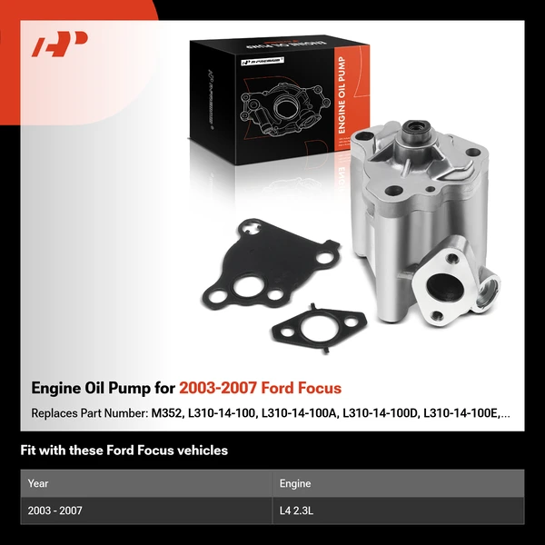 Engine Oil Pump for 2003-2007 Ford Focus