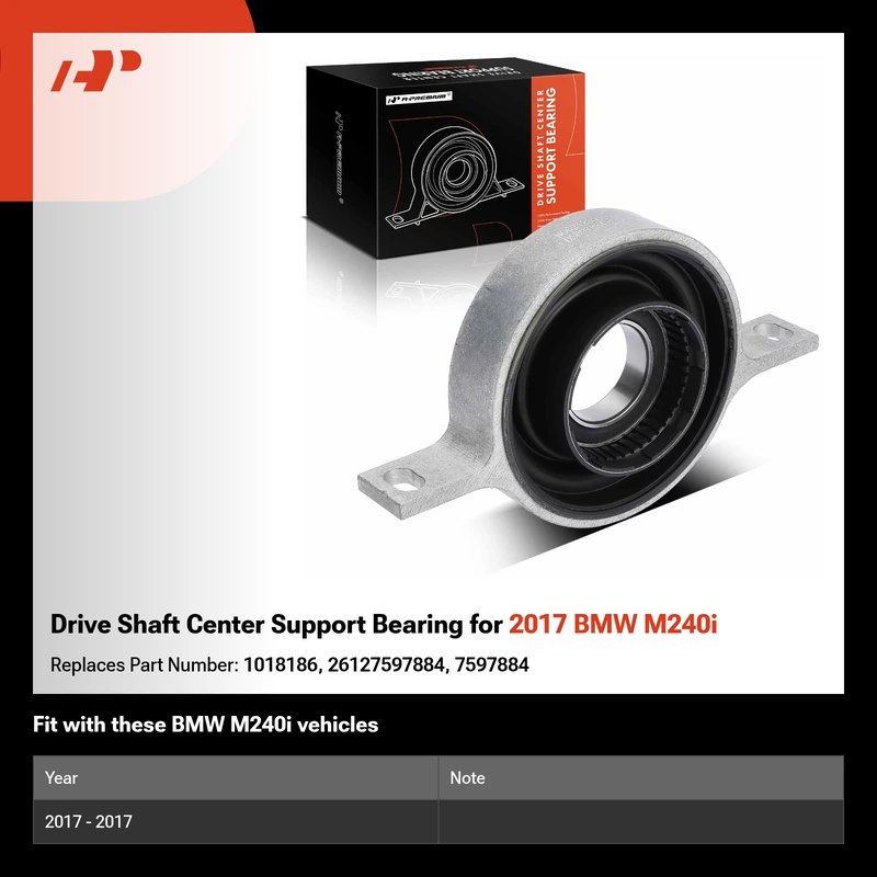Drive Shaft Center Support Bearing for 2017 BMW M240i