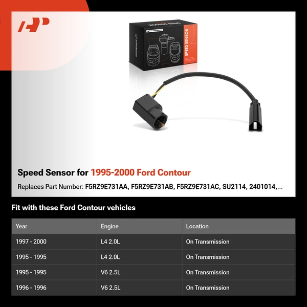 Speed Sensor for 1995-2000 Ford Contour