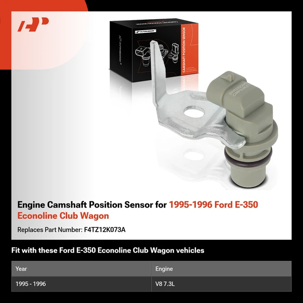 Engine Camshaft Position Sensor for 1995-1996 Ford E-350 Econoline Club Wagon