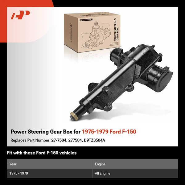 Power Steering Gear Box for 1975-1979 Ford F-150