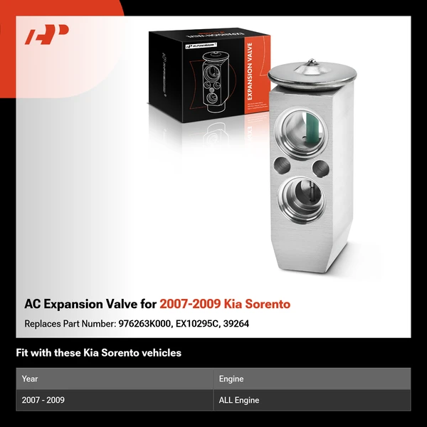 AC Expansion Valve for 2007-2009 Kia Sorento