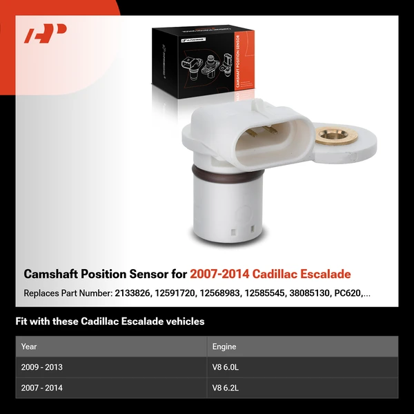 Camshaft Position Sensor for 2007-2014 Cadillac Escalade