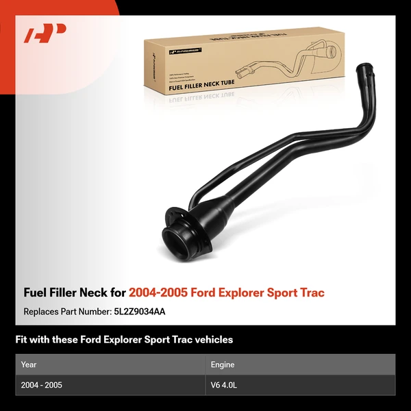 Fuel Filler Neck for 2004-2005 Ford Explorer Sport Trac