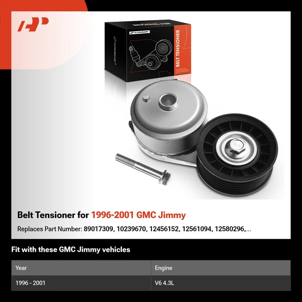 Belt Tensioner for 1996-2001 GMC Jimmy