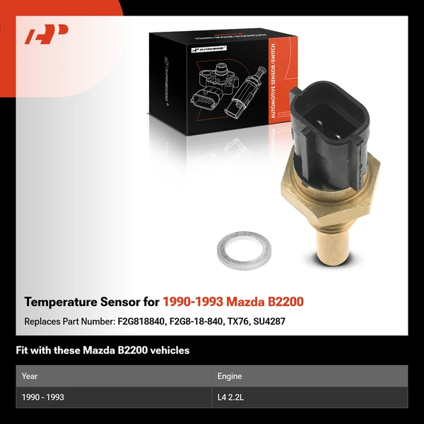 Temperature Sensor for 1990-1993 Mazda B2200
