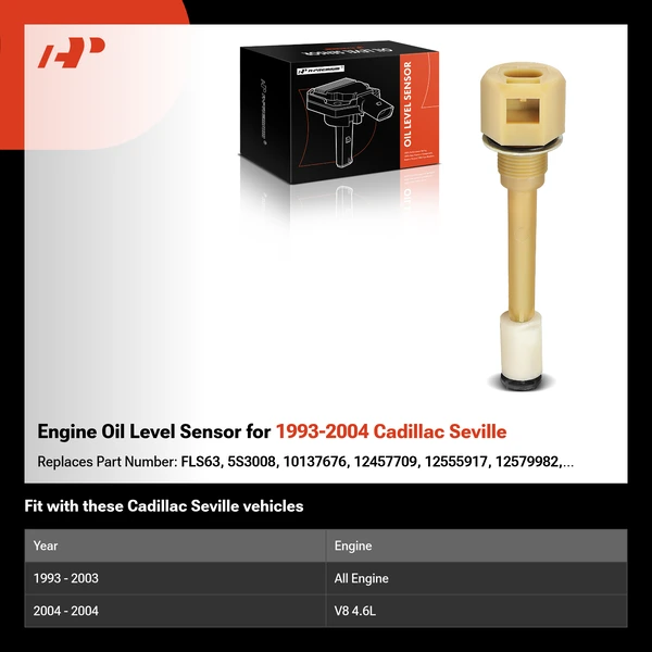 Engine Oil Level Sensor for 1993-2004 Cadillac Seville