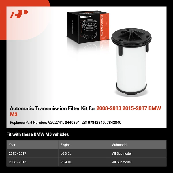 Automatic Transmission Filter Kit for 2008-2013 2015-2017 BMW M3