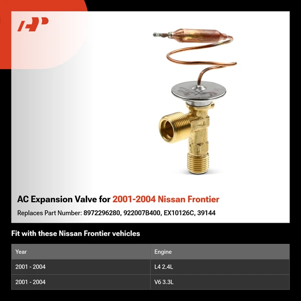 AC Expansion Valve for 2001-2004 Nissan Frontier