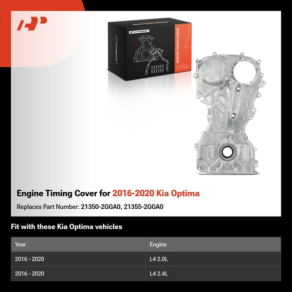 Engine Timing Cover for 2016-2020 Kia Optima