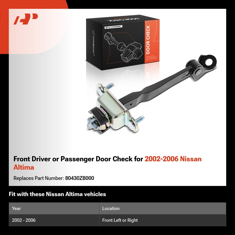 Front Driver or Passenger Door Check for 2002-2006 Nissan Altima