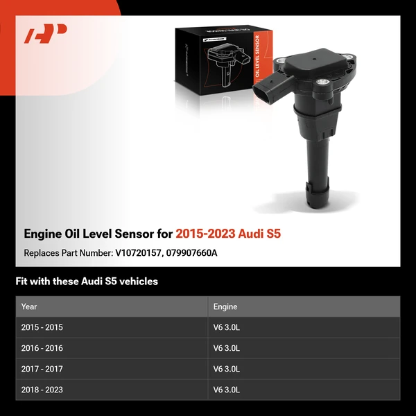 Engine Oil Level Sensor for 2015-2023 Audi S5