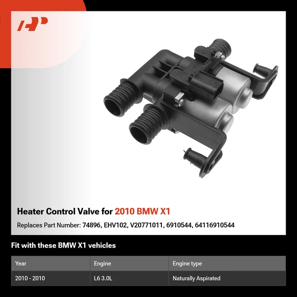 Heater Control Valve for 2010 BMW X1