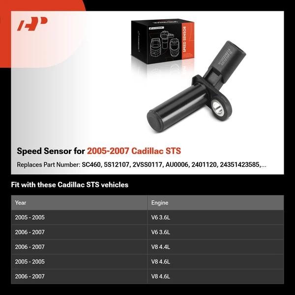 Speed Sensor for 2005-2007 Cadillac STS