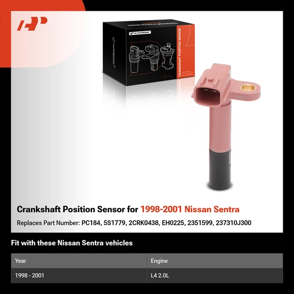 Crankshaft Position Sensor for 1998-2001 Nissan Sentra