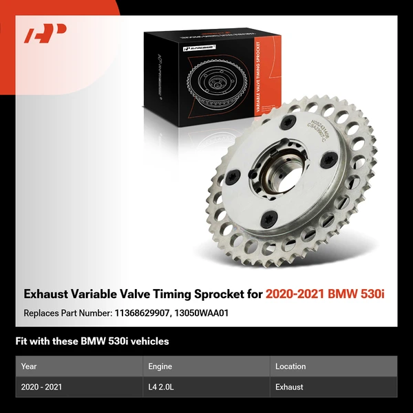 Exhaust Variable Valve Timing Sprocket for 2020-2021 BMW 530i