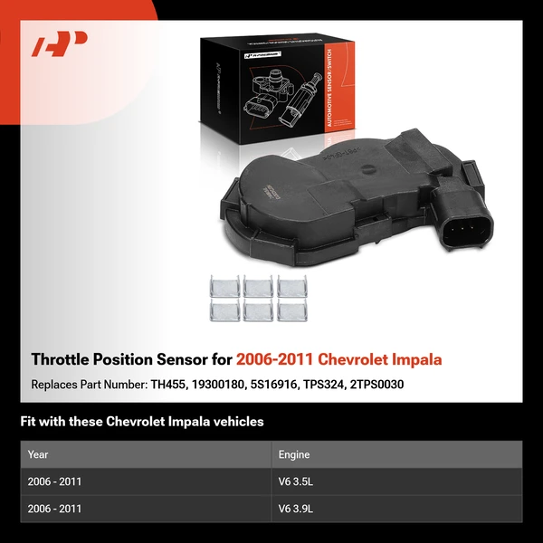 Throttle Position Sensor for 2006-2011 Chevrolet Impala
