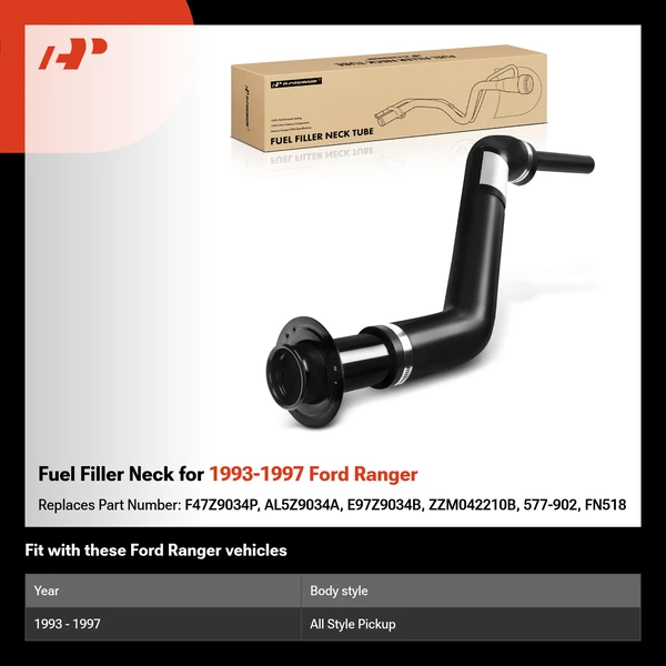 Fuel Filler Neck for 1993-1997 Ford Ranger