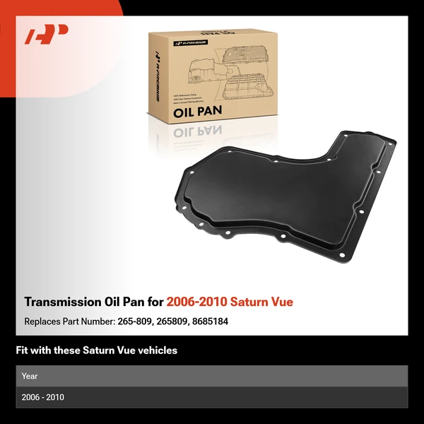 Transmission Oil Pan for 2006-2010 Saturn Vue