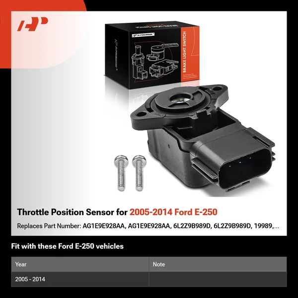Throttle Position Sensor for 2005-2014 Ford E-250