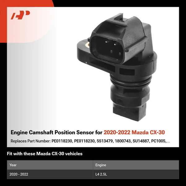 Engine Camshaft Position Sensor for 2020-2022 Mazda CX-30