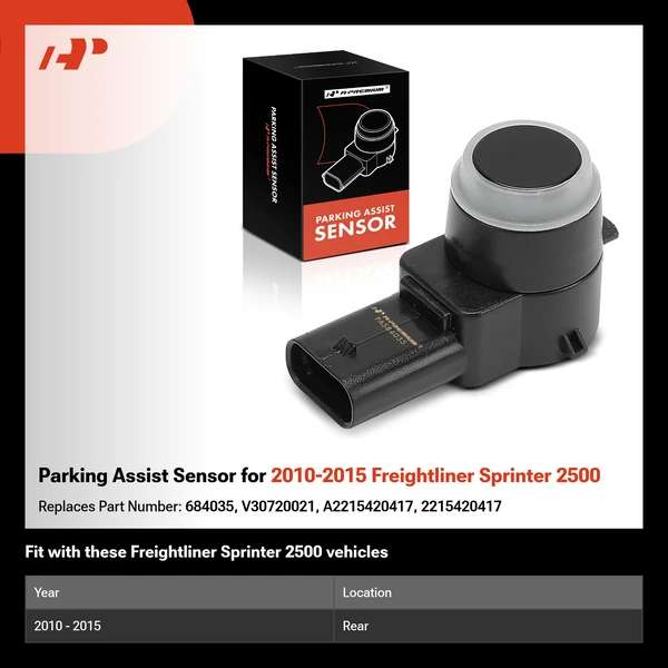 Parking Assist Sensor for 2010-2015 Freightliner Sprinter 2500