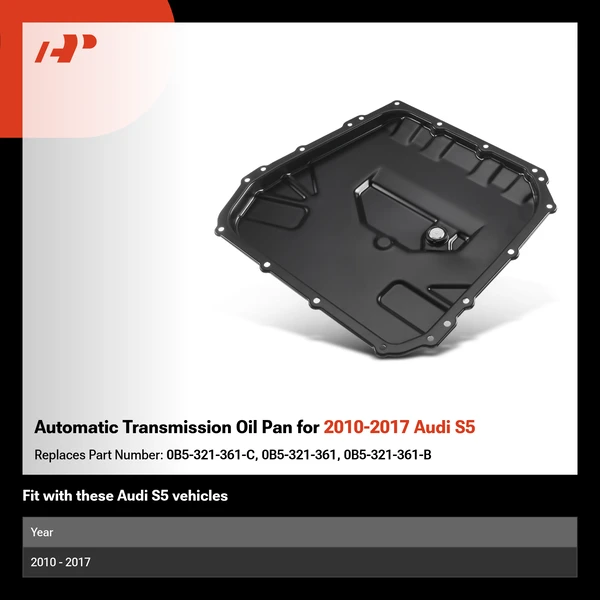Automatic Transmission Oil Pan for 2010-2017 Audi S5
