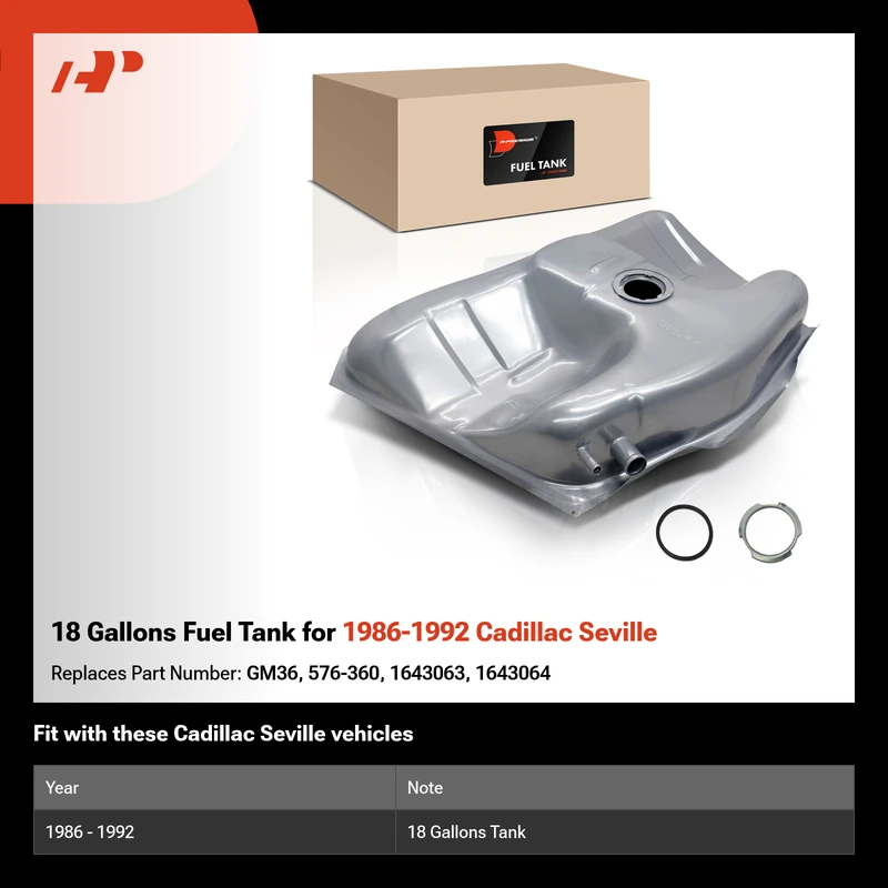 18 Gallons Fuel Tank for 1986-1992 Cadillac Seville