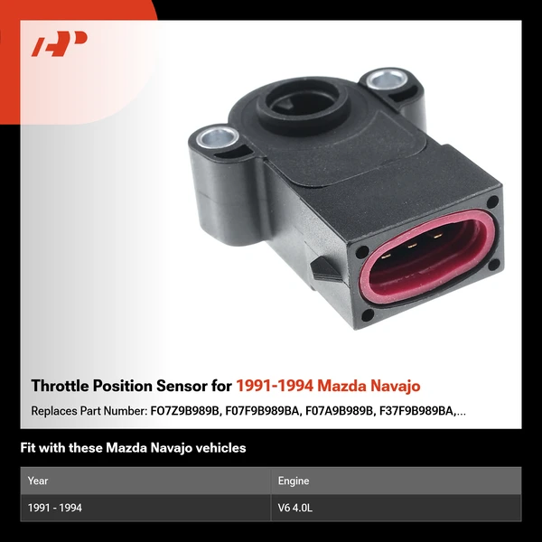 Throttle Position Sensor for 1991-1994 Mazda Navajo