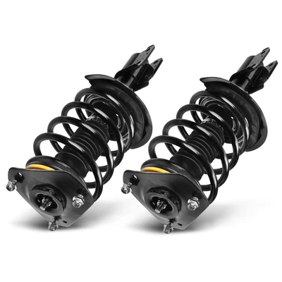 2 Pcs Front Complete Strut & Coil Spring Assembly