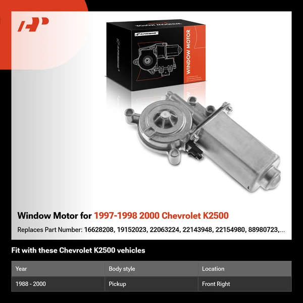 Window Motor for 1997-1998 2000 Chevrolet K2500