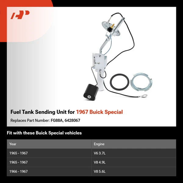 Fuel Tank Sending Unit for 1967 Buick Special