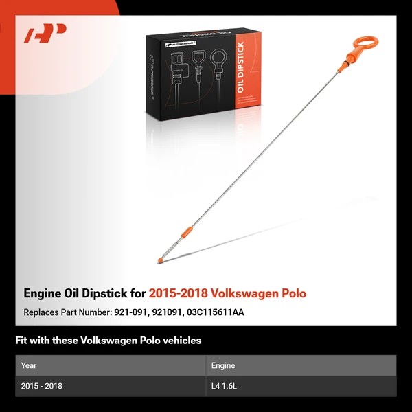 Engine Oil Dipstick for 2015-2018 Volkswagen Polo