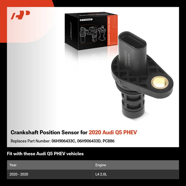 Crankshaft Position Sensor for 2020 Audi Q5 PHEV