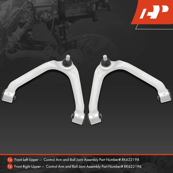 2-Pc Control Arm and Ball Joint Kit, Front Upper with Ball Joint A-Premium APCA5485