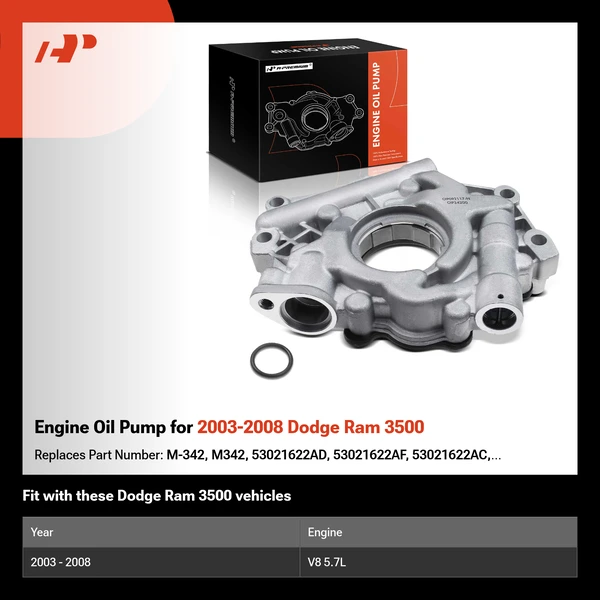 Engine Oil Pump for 2003-2008 Dodge Ram 3500