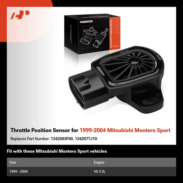 Throttle Position Sensor for 1999-2004 Mitsubishi Montero Sport