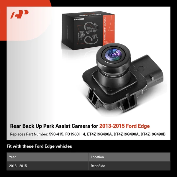 Rear Back Up Park Assist Camera for 2013-2015 Ford Edge