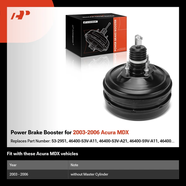 Power Brake Booster for 2003-2006 Acura MDX