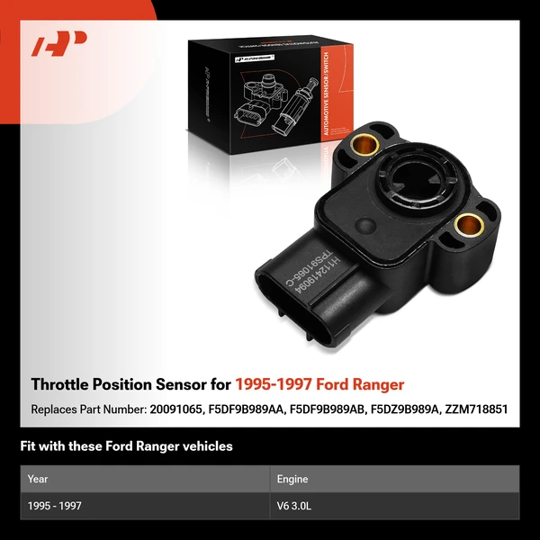 Throttle Position Sensor for 1995-1997 Ford Ranger
