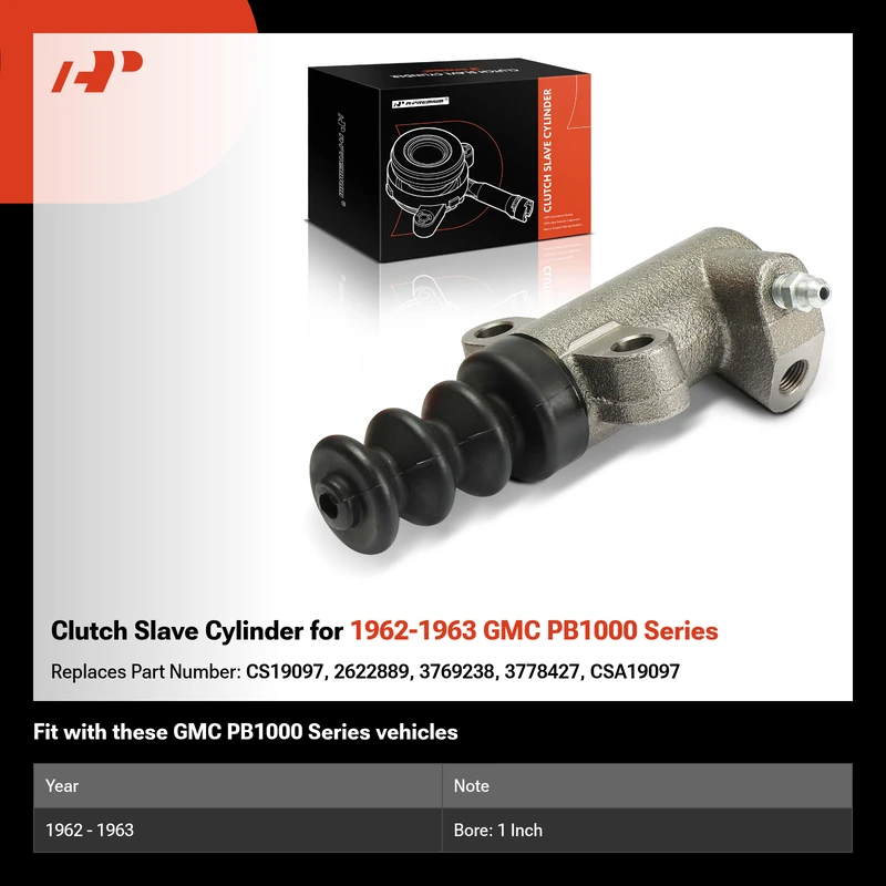 Clutch Slave Cylinder for 1962-1963 GMC PB1000 Series