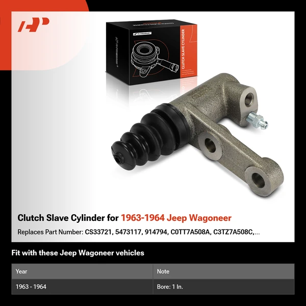 Clutch Slave Cylinder for 1963-1964 Jeep Wagoneer
