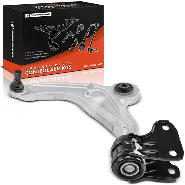 2017-2020 Lincoln Continental 1-Pc Control Arm and Ball Joint Kit, Front Left Driver Side with Ball Joint A-Premium APCA4129