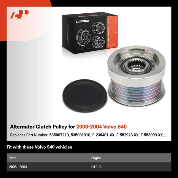 Alternator Clutch Pulley for 2003-2004 Volvo S40