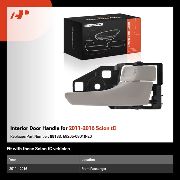 Interior Door Handle for 2011-2016 Scion tC