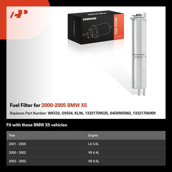 Fuel Filter for 2000-2005 BMW X5