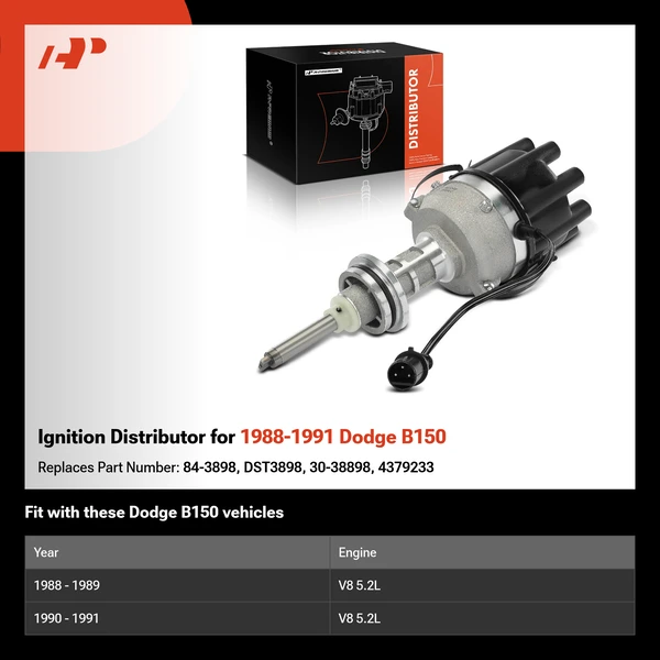 Ignition Distributor for 1988-1991 Dodge B150