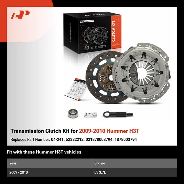Transmission Clutch Kit for 2009-2010 Hummer H3T